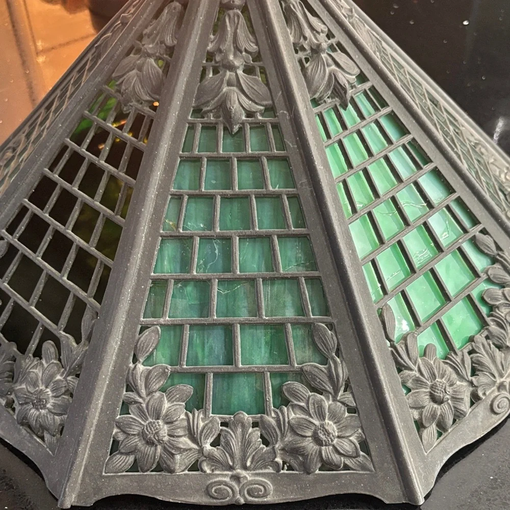 Beautiful Antique Lamp Shade - Picture 6 of 9
